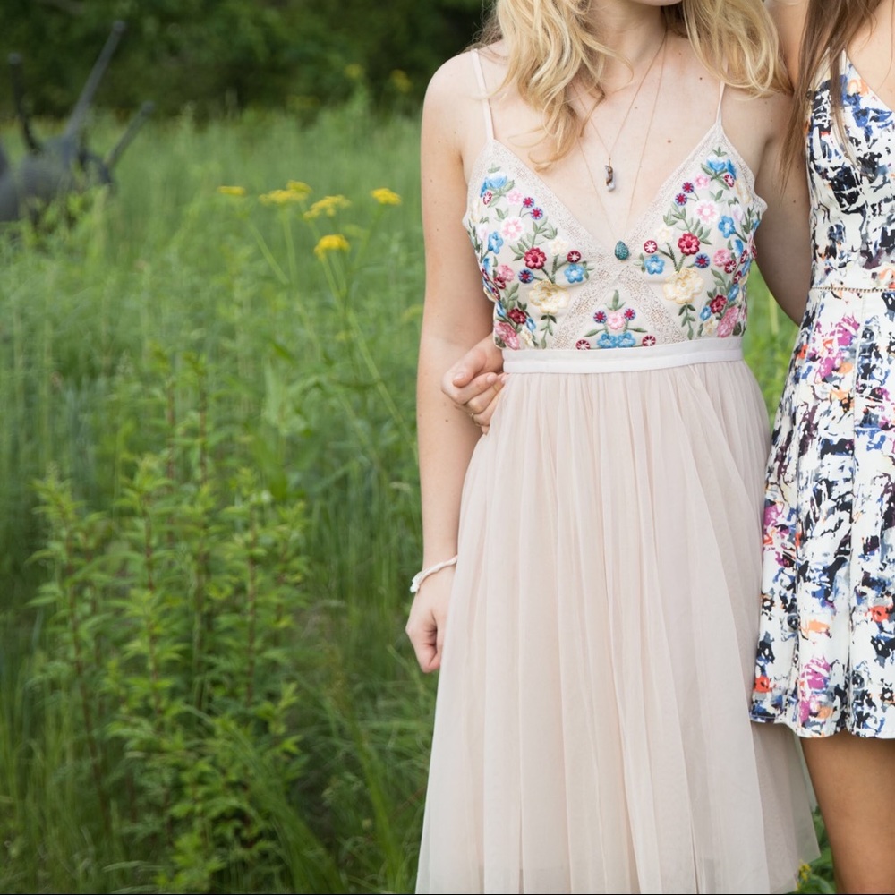 Needle and thread boho formal dress
